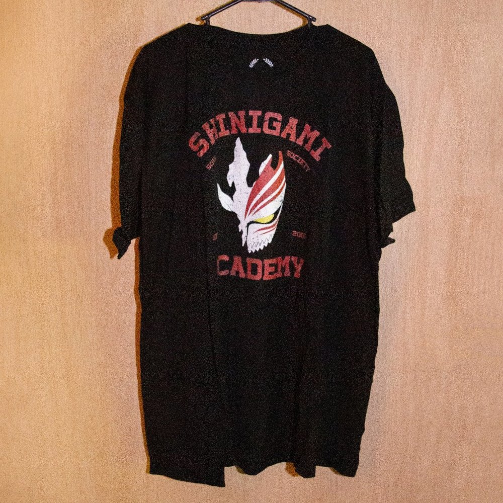 Tee Public Bleach Shinigami Academy Short Sleeve T-Shirt, Size 3XL GUC